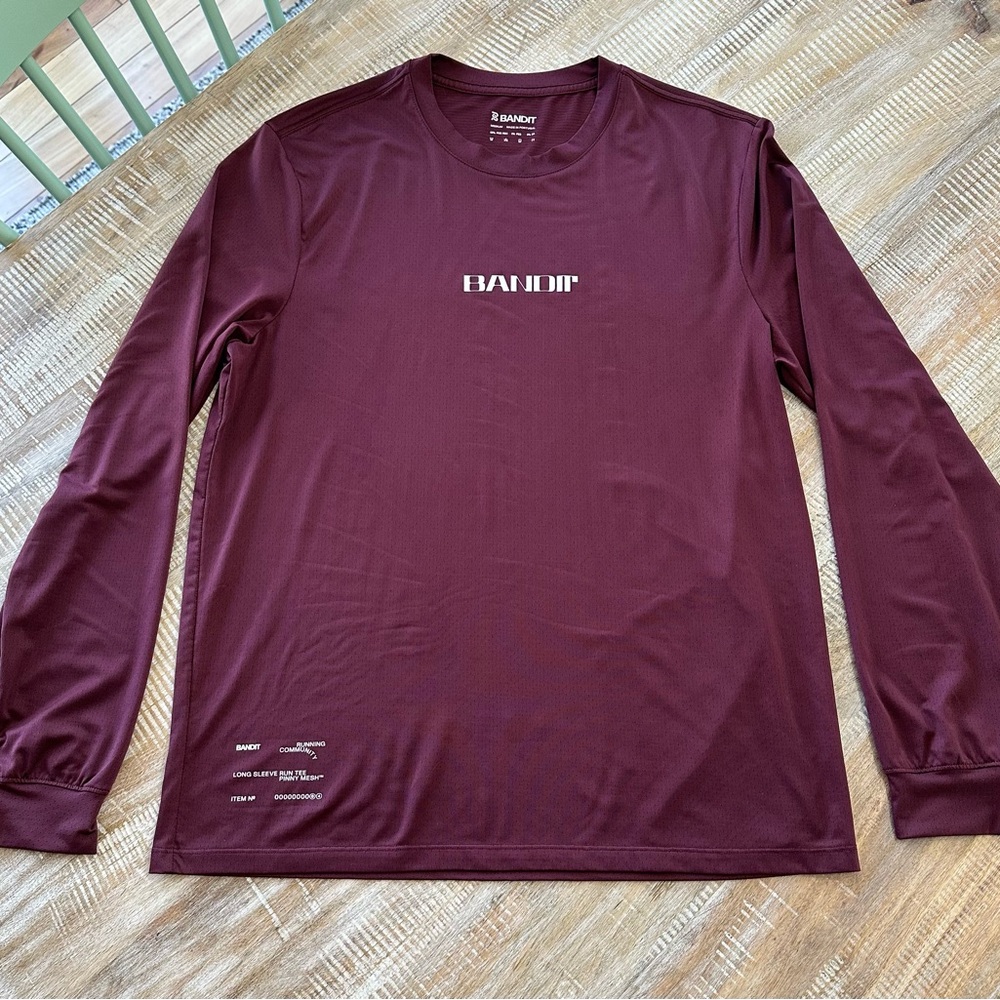 Bandit — men’s running Nanomesh long sleeve